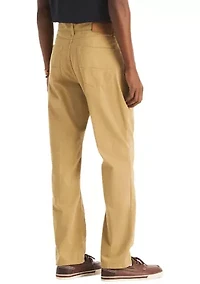 Men's Straight Leg Stretch 5 Pocket Pants