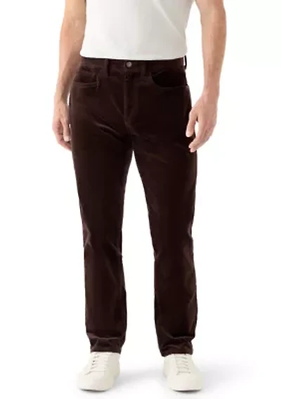 Men's Straight Fit Stretch Corduroy Pants