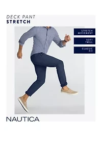 Classic Flat Front Deck Pants