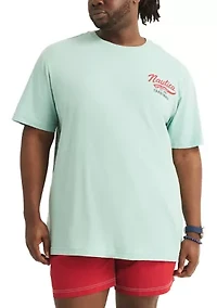 Big & Tall Sustainably Crafted Deep Sea Fishing Graphic T-Shirt