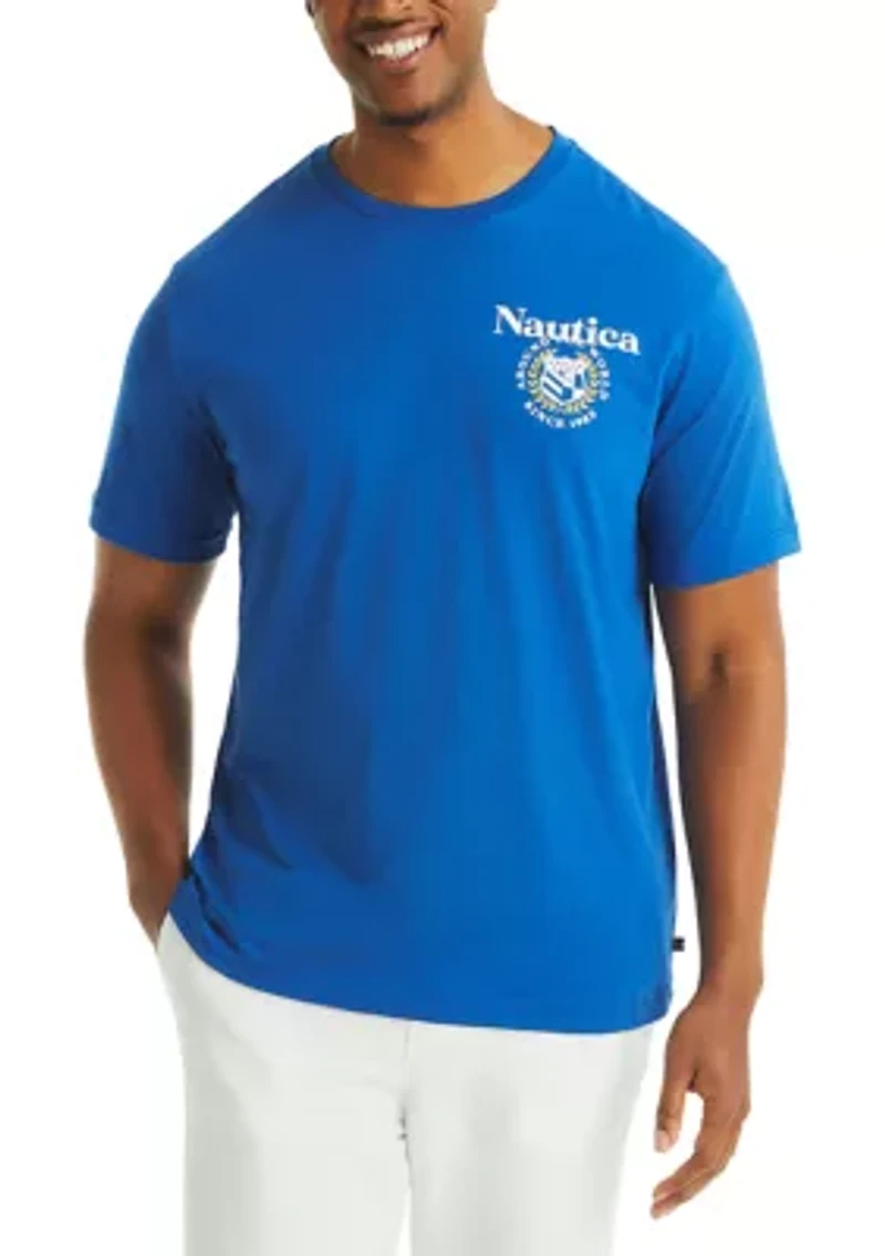 Big & Tall Sailing Graphic T-Shirt