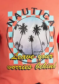 Big & Tall Leave Your Worries Behind Graphic T-Shirt