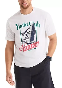 Big & Tall Yacht Club Graphic T-Shirt