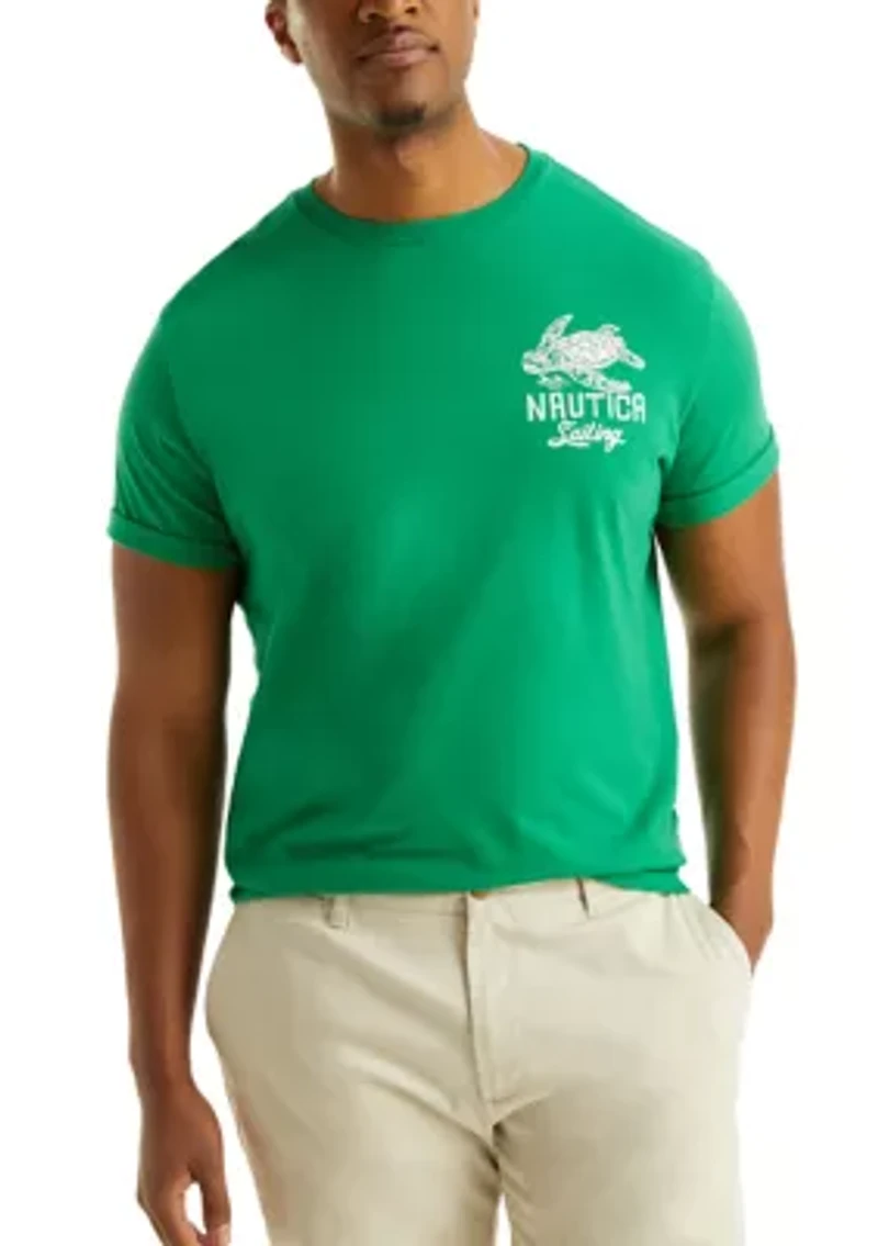 Big & Tall Marine Life Graphic T-Shirt