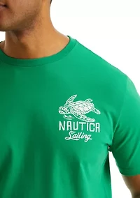 Big & Tall Marine Life Graphic T-Shirt