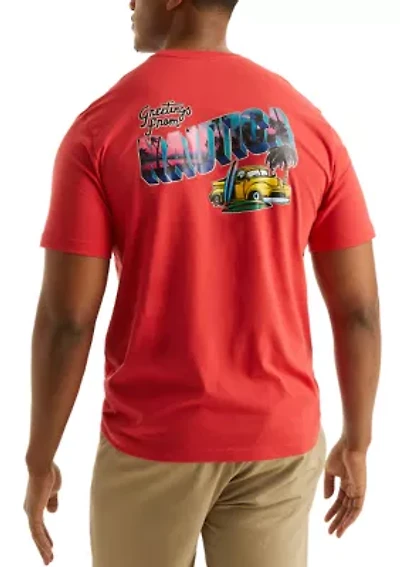 Big & Tall Beach Vibe Graphic T-Shirt