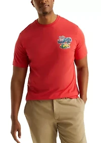 Big & Tall Beach Vibe Graphic T-Shirt