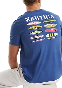 Big & Tall Beach Vibe Graphic T-Shirt