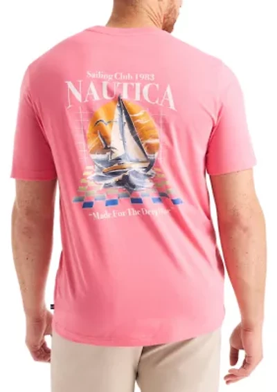 Big & Tall Sailing Club Graphic T-Shirt