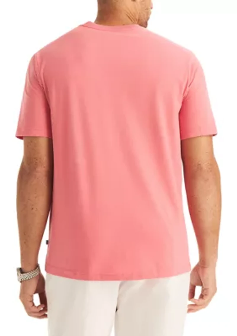 Big & Tall Short Sleeve Neon Sailing Graphic T-Shirt