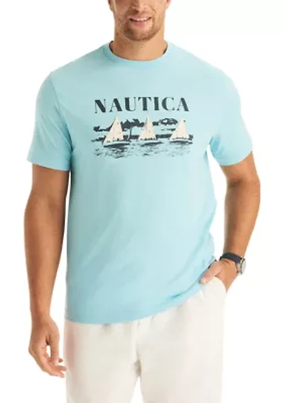 Big & Tall Short Sleeve Keep Calm Graphic T-Shirt