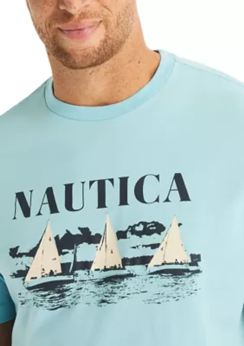 Big & Tall Short Sleeve Keep Calm Graphic T-Shirt