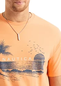 Big & Tall Peace Sunset Graphic T-Shirt