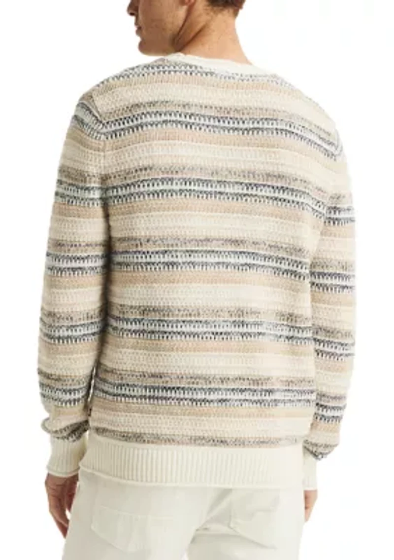 Striped Crew Neck Sweater