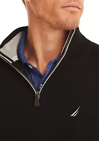 Mock Neck 1/4 Zip Pullover