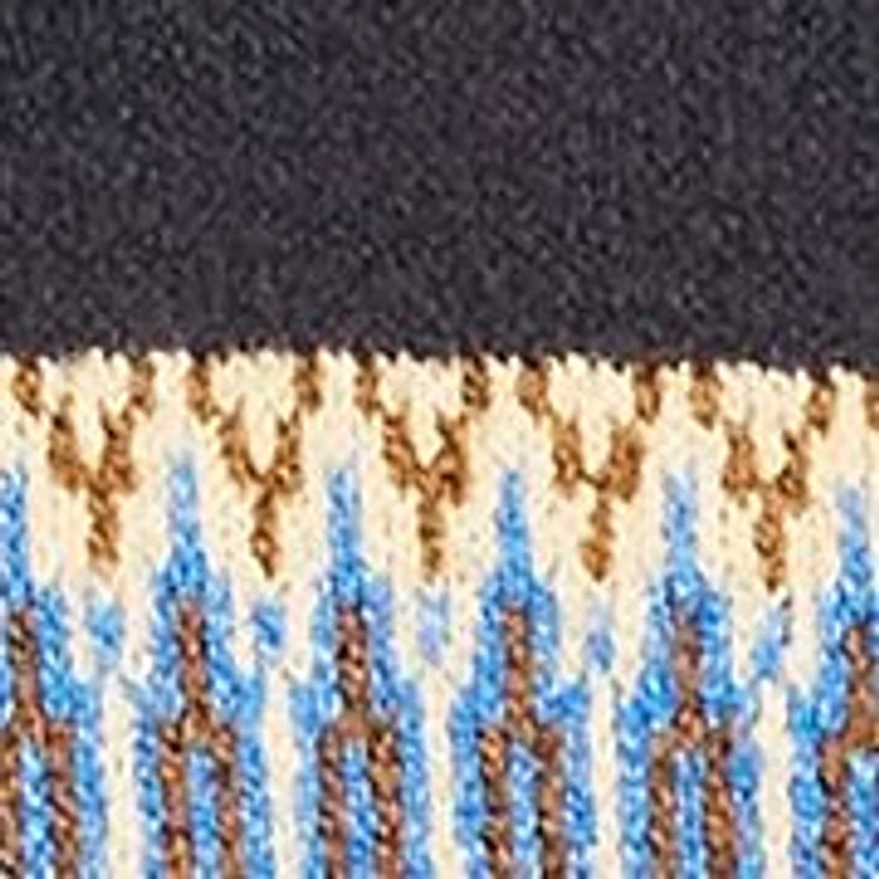 Sustainably Crafted Fair Isle Crew Neck Sweater