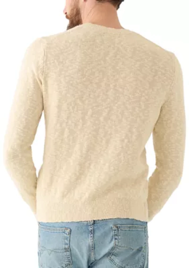 Linen Crew Neck Sweater