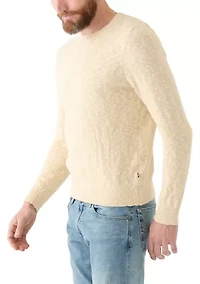 Linen Crew Neck Sweater
