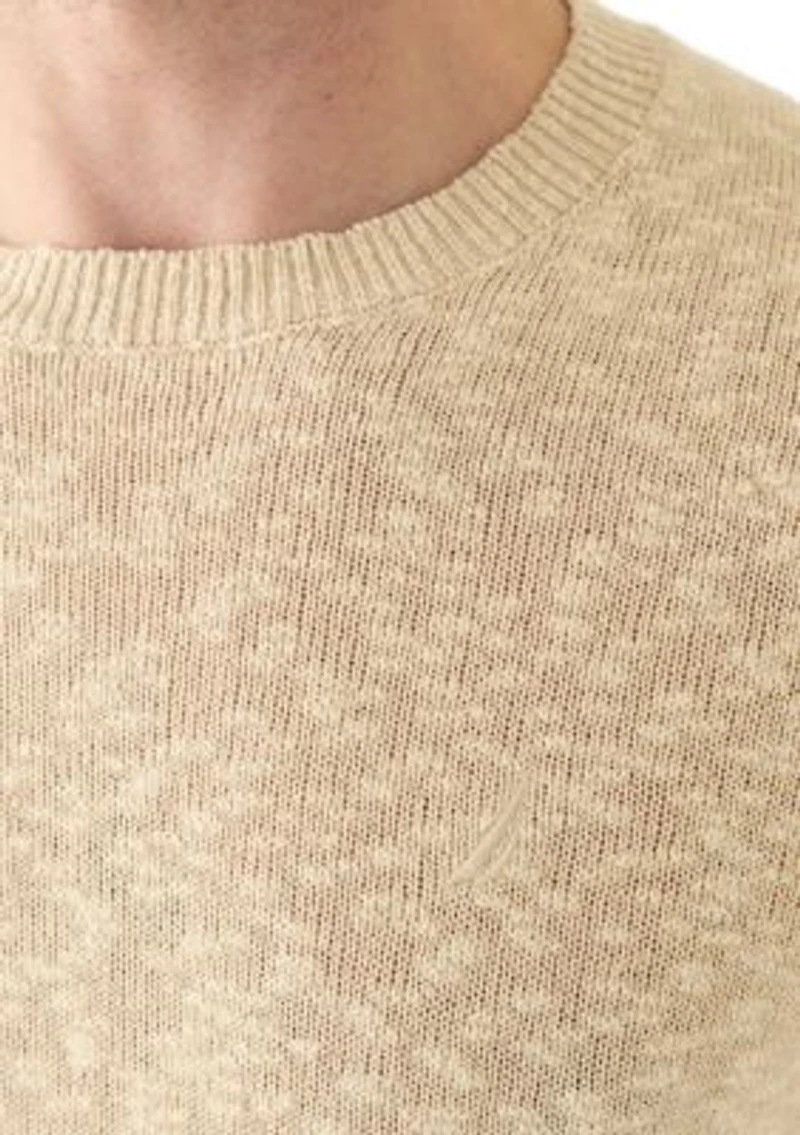 Linen Crew Neck Sweater
