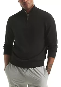 Solid 1/4 Zip Pullover