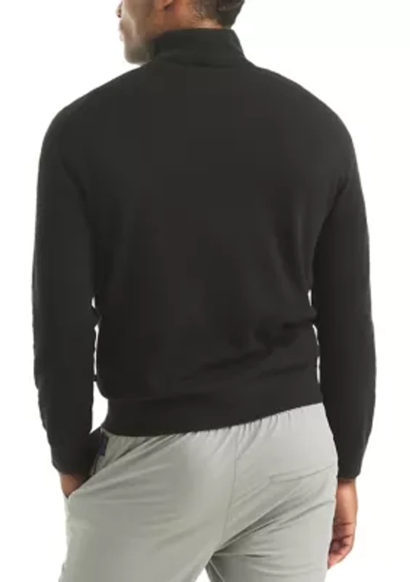 Solid 1/4 Zip Pullover