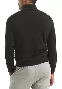 Solid 1/4 Zip Pullover