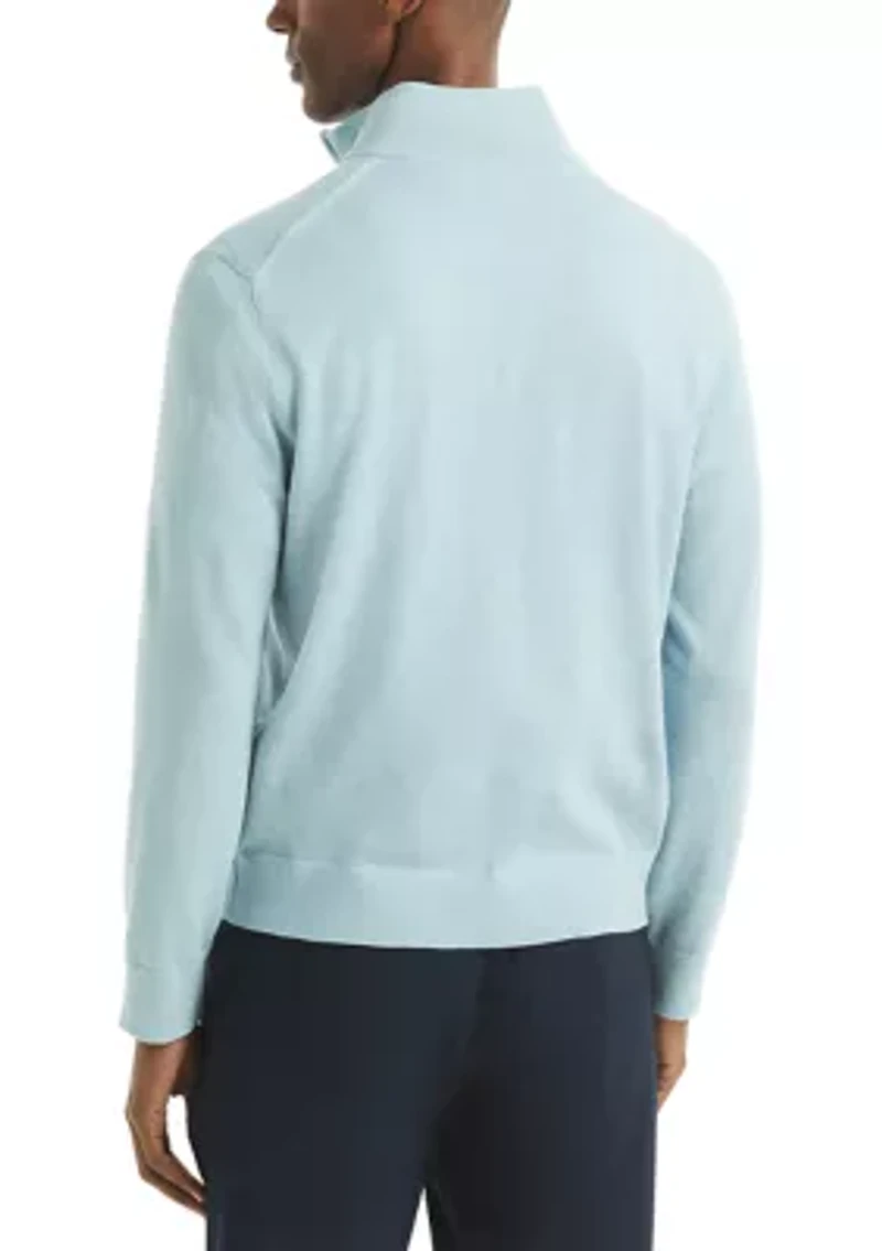 Solid 1/4 Zip Pullover