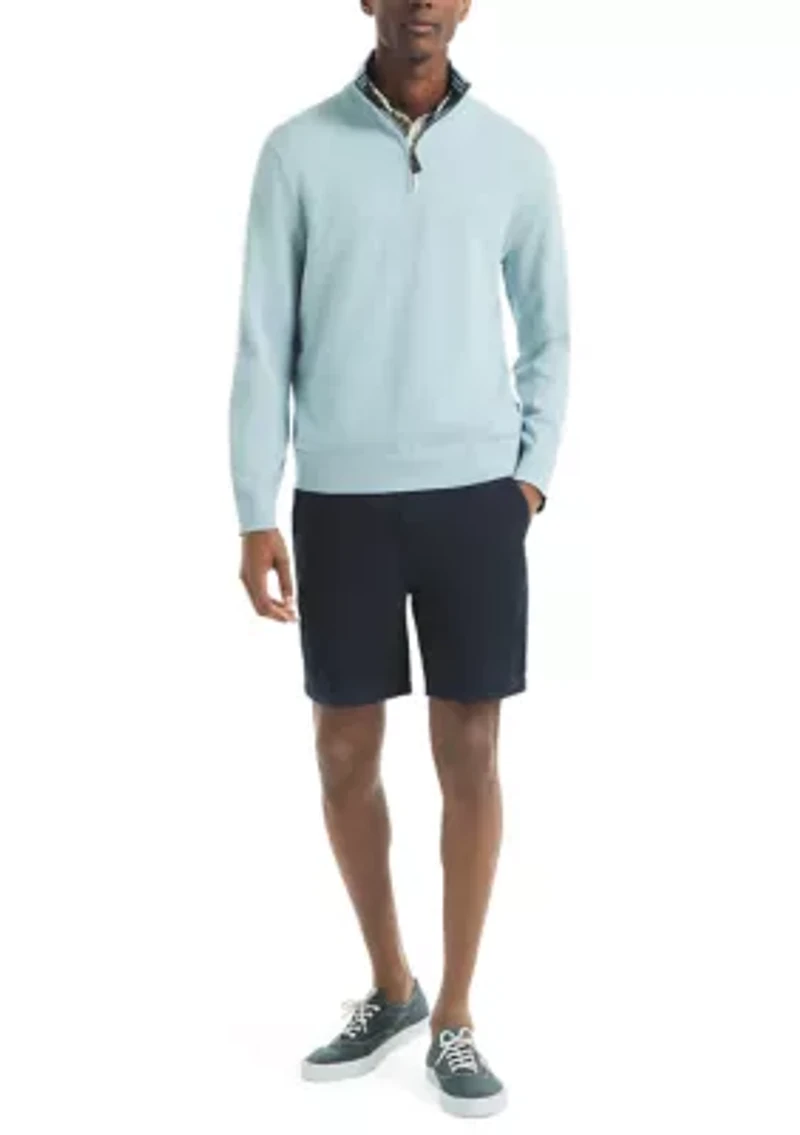 Solid 1/4 Zip Pullover