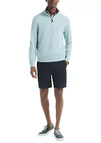 Solid 1/4 Zip Pullover