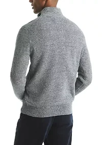 Solid 1/4 Zip Pullover