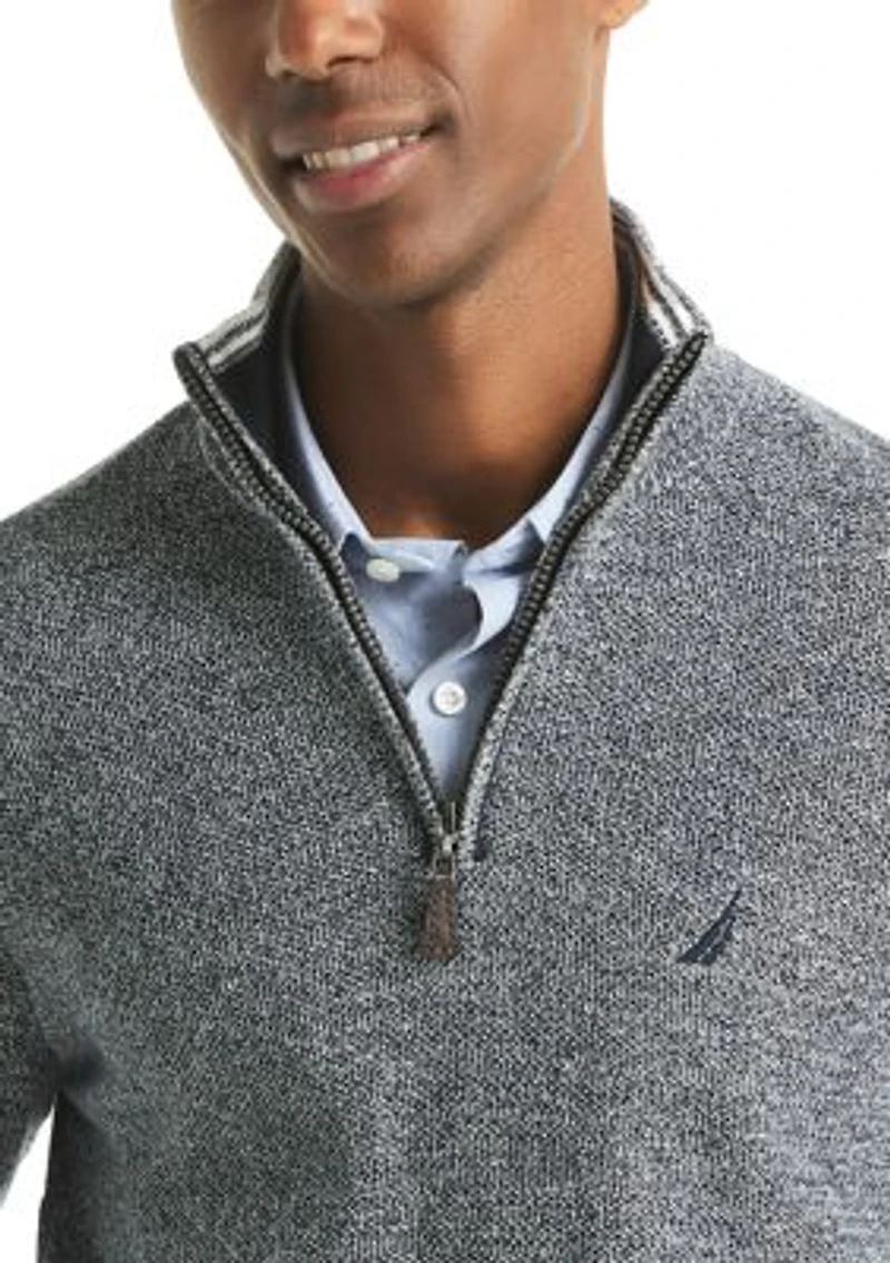 Solid 1/4 Zip Pullover