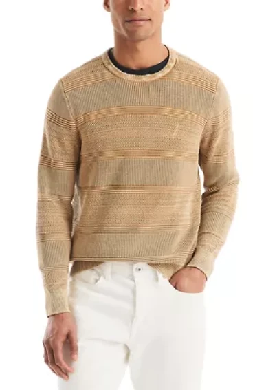 Men's Stonewashed Crewneck Sweater