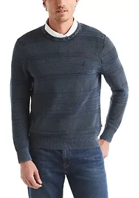 Men's Stonewashed Crewneck Sweater