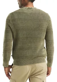 Men's Stonewashed Crewneck Sweater