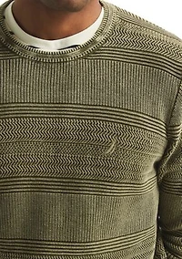 Men's Stonewashed Crewneck Sweater