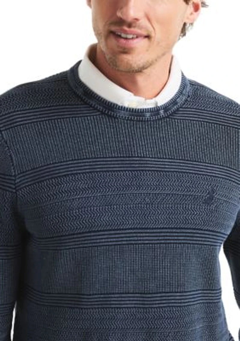 Men's Stonewashed Crewneck Sweater