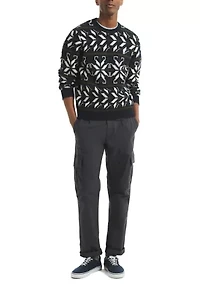 Men's Fair Isle Crew Neck Sweater