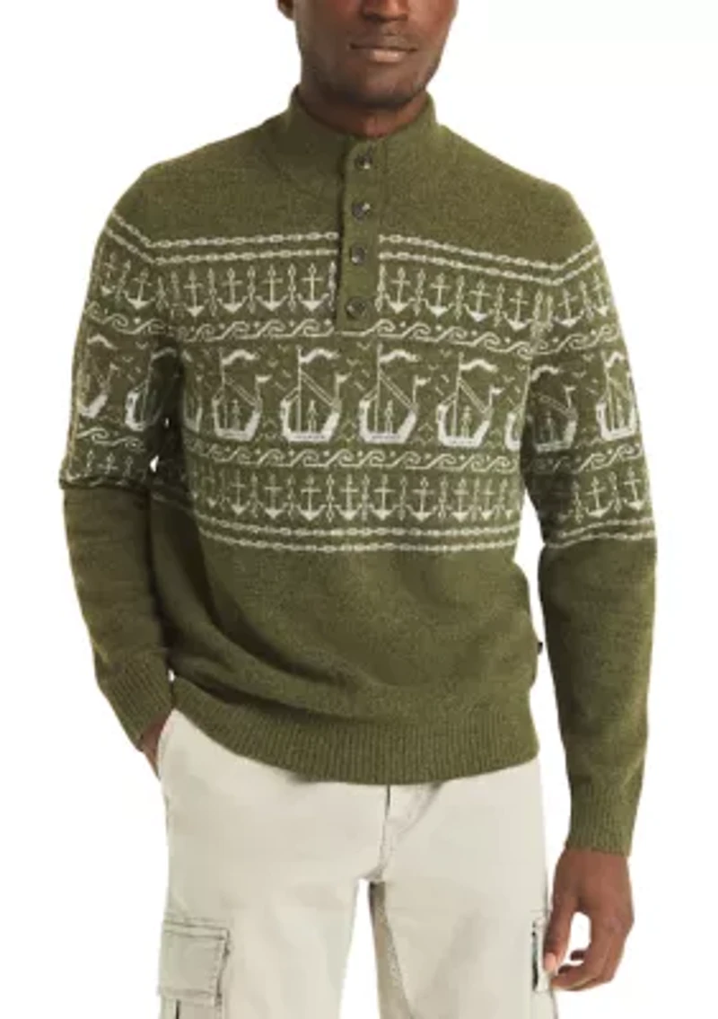 Men's Fair Isle Sweater
