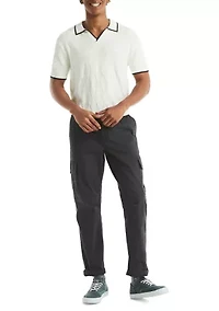 Textured Button Front Sweater