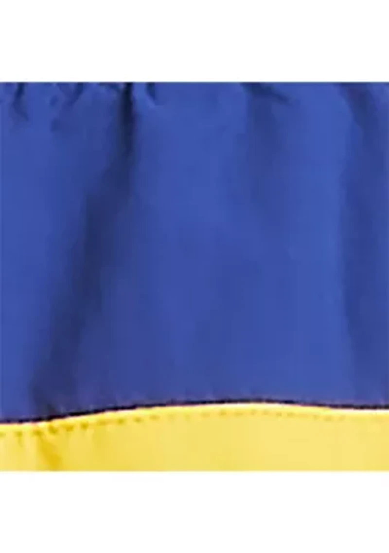 8" Tri Block Quick Dry Swim Shorts