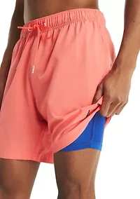 6" Quick-Dry Swim Trunks