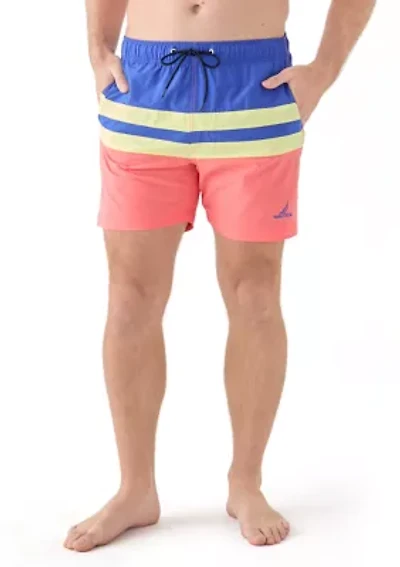 Tri Blocked Board Shorts