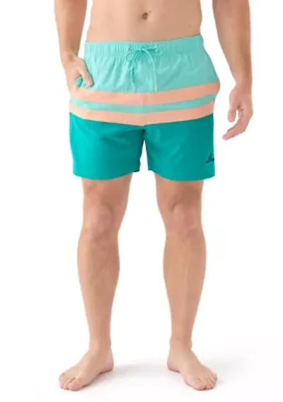 Tri Blocked Board Shorts