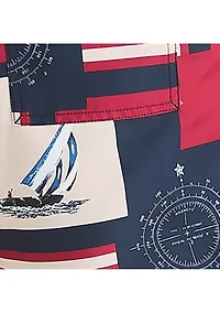 6'' Printed Swim Trunks