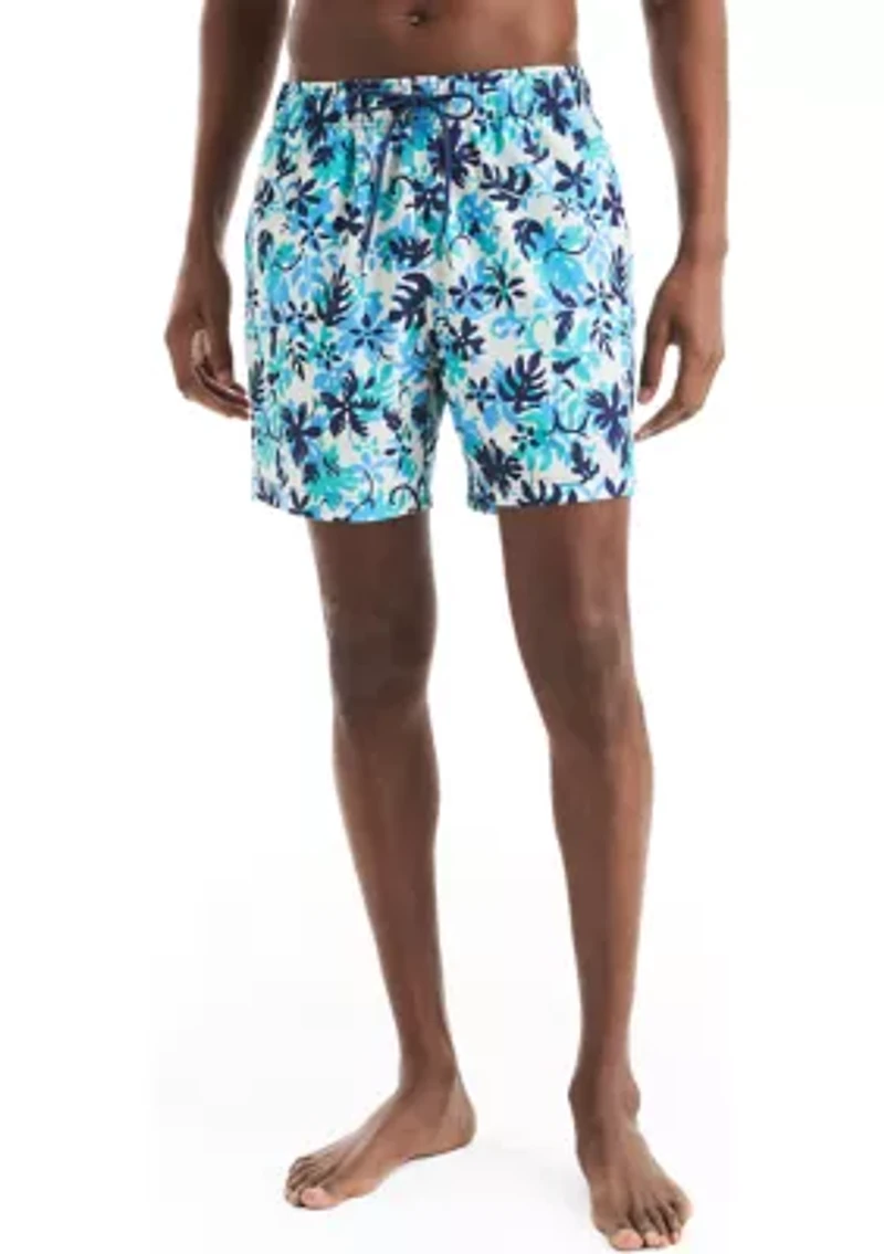 Beach Boys x Nautica 6" Printed Quick Dry Swim Shorts