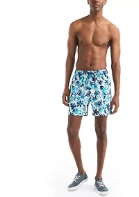 Beach Boys x Nautica 6" Printed Quick Dry Swim Shorts