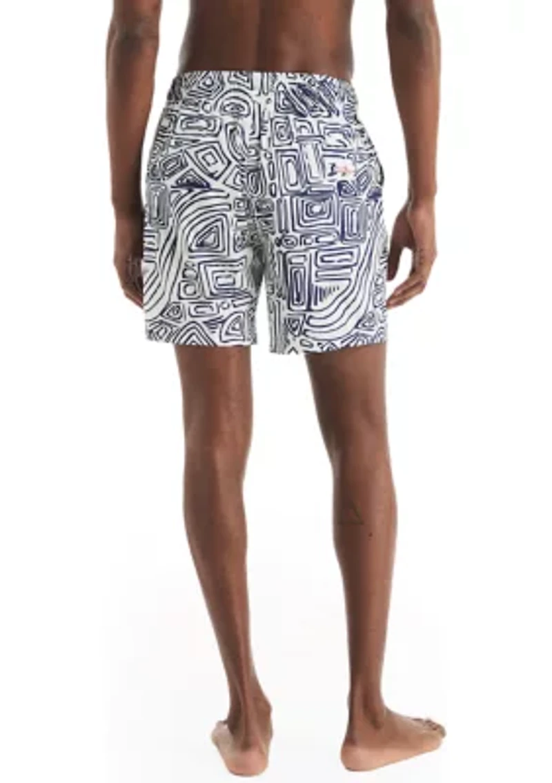 Beach Boys x Nautica 6" Quick Dry Swim Shorts
