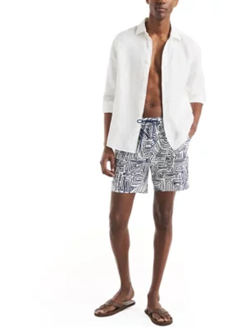 Beach Boys x Nautica 6" Quick Dry Swim Shorts