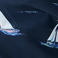 Men's Sail Print 6" Swim Trunks