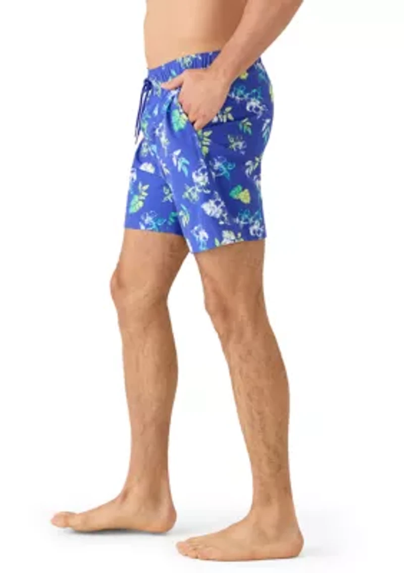 Floral Swim Trunks
